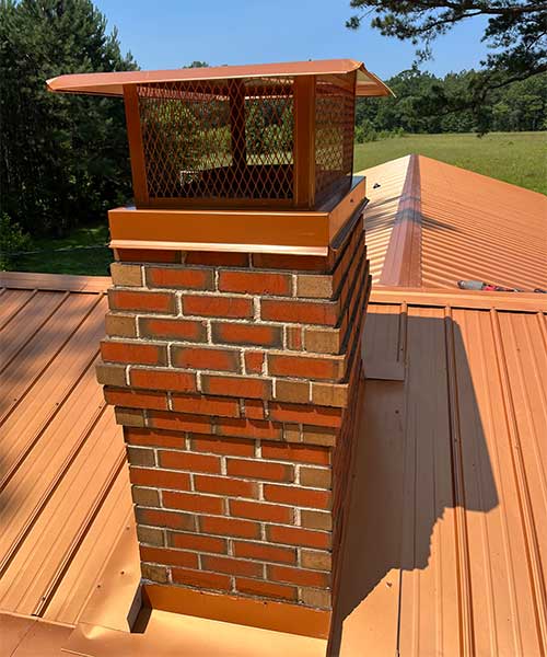 Chimney Cap Install