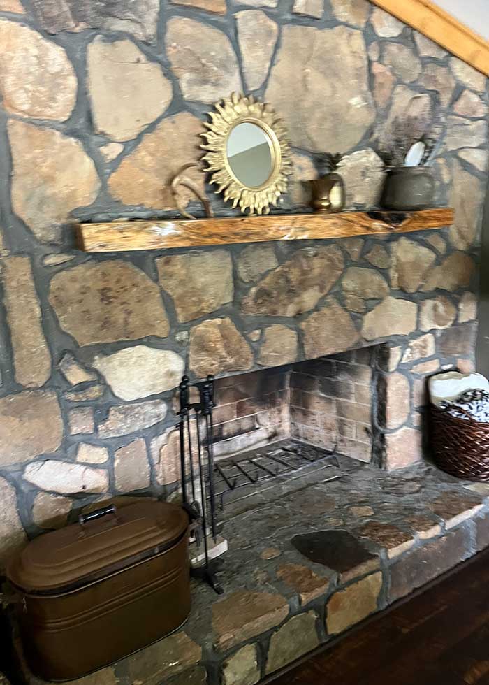 Fireplace before Wood Insert Installation